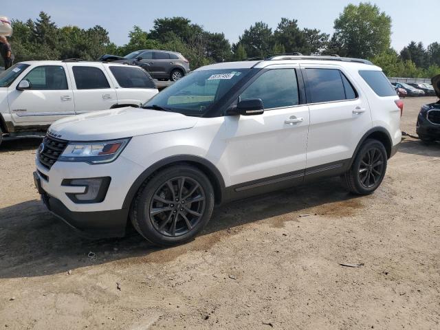 FORD EXPLORER X 2017 with VIN 1FM5K8D85HGE34802 - Photo from auction