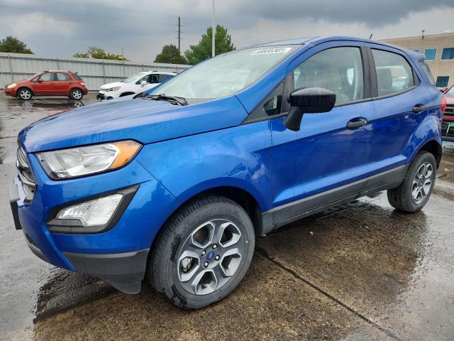 FORD ECOSPORT S 2021 with VIN MAJ6S3FL9MC404772 - Photo from auction