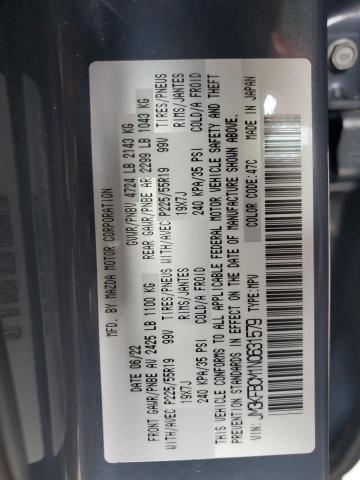 Photo 14 from auction – 2022 MAZDA CX-5 PREFE with VIN JM3KFBCM1N0631579