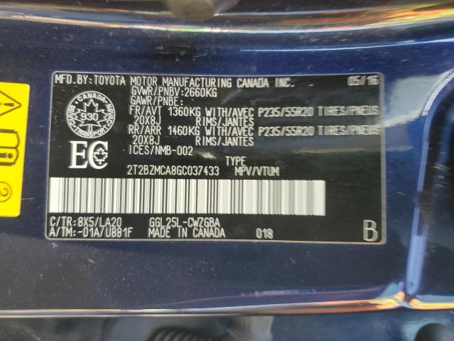 Photo 14 from auction – 2016 LEXUS RX 350 BAS with VIN 2T2BZMCA8GC037433