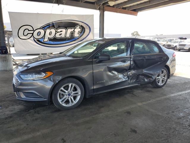 FORD FUSION SE 2018 with VIN 3FA6P0LU4JR196889 - Photo from auction