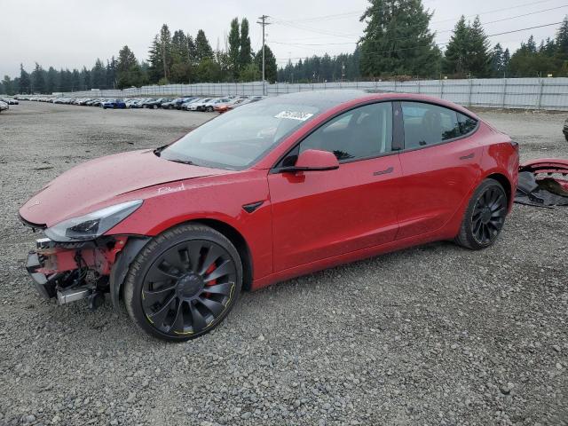 TESLA MODEL 3 2023 with VIN 5YJ3E1EC7PF693815 - Photo from auction