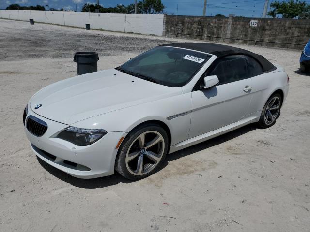 BMW 650 I 2010 with VIN WBAEB5C54AC225359 - Photo from auction