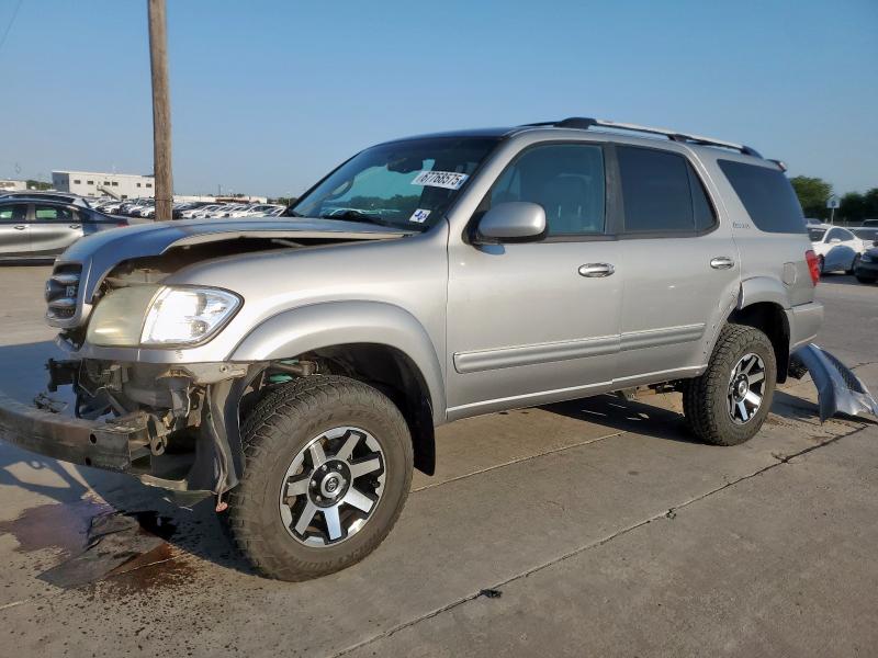 TOYOTA SEQUOIA LI 2003 with VIN 5TDBT48A93S166295 - Photo from auction
