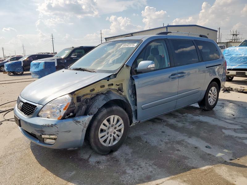 KIA SEDONA LX 2014 with VIN KNDMG4C7XE6538898 - Photo from auction