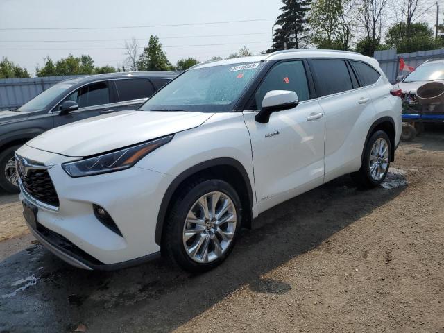 TOYOTA HIGHLANDER 2021 with VIN 5TDEBRCH8MS060228 - Photo from auction