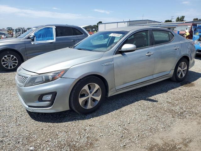 KIA OPTIMA HYB 2015 with VIN KNAGM4AD2F5084150 - Photo from auction