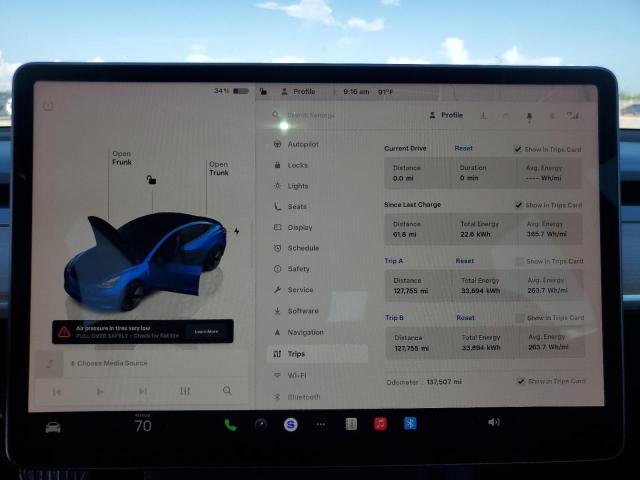 Photo 9 from auction – 2023 TESLA MODEL 3 with VIN 5YJ3E1EAXPF450000