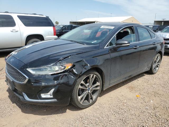 FORD FUSION TITANIUM 2019 with VIN 3FA6P0D95KR117077 - Photo from auction