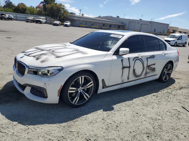 BMW 740 I 2016 with VIN WBA7E2C52GG547465 - Photo from auction