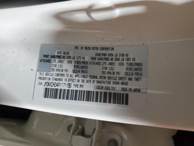 Photo 14 from auction – 2024 MAZDA CX-90 PREM with VIN JM3KKDHD4R1171169
