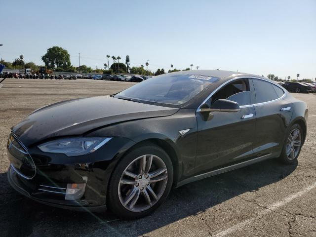 TESLA MODEL S 2014 with VIN 5YJSA1H1XEFP32296 - Photo from auction