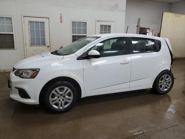 CHEVROLET SONIC 2018 with VIN 1G1JG6SHXJ4111731 - Photo from auction
