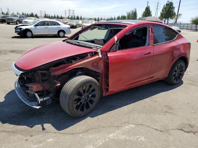 TESLA MODEL Y 2021 with VIN 5YJYGDEE5MF245930 - Photo from auction