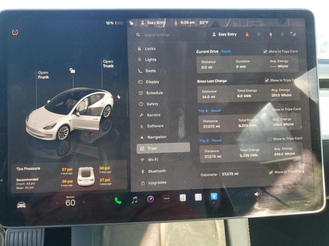 Photo 9 from auction – 2023 TESLA MODEL 3 with VIN 5YJ3E1EA6PF398493
