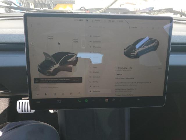 Photo 9 from auction – 2025 TESLA MODEL 3 with VIN 5YJ3E1EA2SF049629