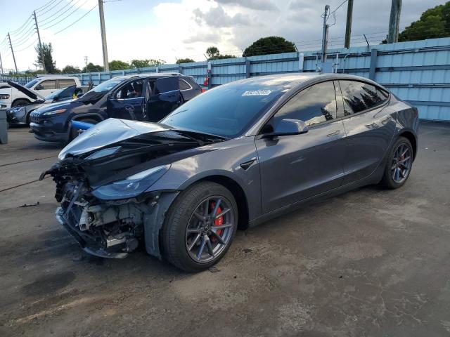 TESLA MODEL 3 2023 with VIN 5YJ3E1EA2PF691470 - Photo from auction