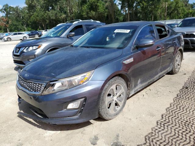 KIA OPTIMA HYBRID 2014 with VIN KNAGM4AD4E5071995 - Photo from auction