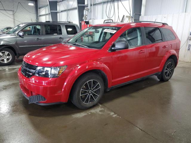 DODGE JOURNEY SE 2018 with VIN 3C4PDCAB2JT347838 - Photo from auction