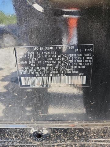 Photo 14 from auction – 2023 SUBARU OUTBACK LI with VIN 4S4BTGNDXP3144812