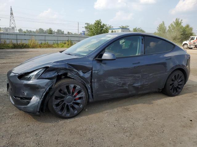 TESLA MODEL Y 2022 with VIN 7SAYGDEFXNF388367 - Photo from auction