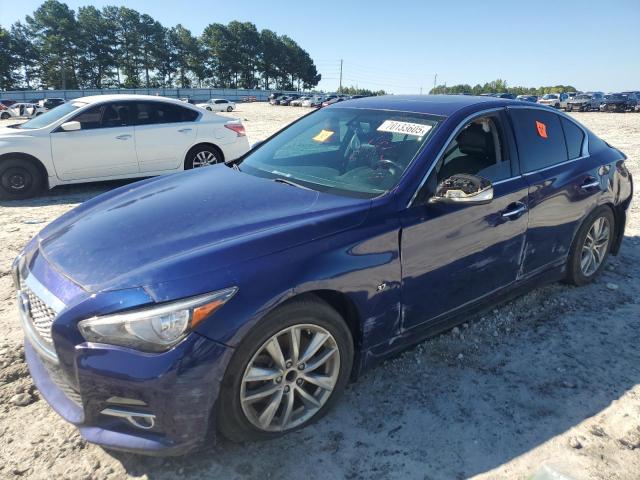 INFINITI Q50 BASE 2014 with VIN JN1BV7APXEM682189 - Photo from auction