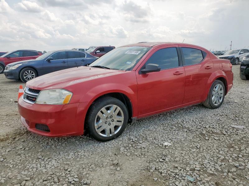 DODGE AVENGER SE 2013 with VIN 1C3CDZAB9DN752007 - Photo from auction