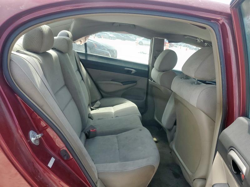 Photo 10 from auction – 2010 HONDA CIVIC LX with VIN 19XFA1F52AE050309