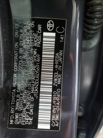 Photo 14 from auction – 2013 TOYOTA PRIUS with VIN JTDKN3DU6D5691469