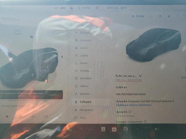 Photo 9 from auction – 2025 TESLA MODEL Y with VIN 7SAYGDEF4SF310131