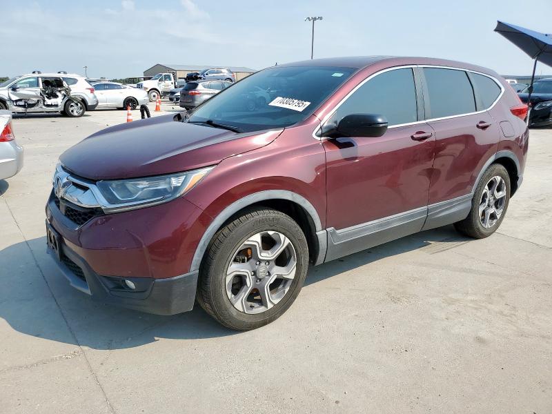 HONDA CR-V EX 2017 with VIN 7FARW1H52HE048144 - Photo from auction