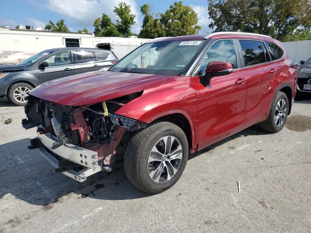 Photo 1 from auction – 2024 TOYOTA HIGHLANDER with VIN 5TDKDRBH5RS551149