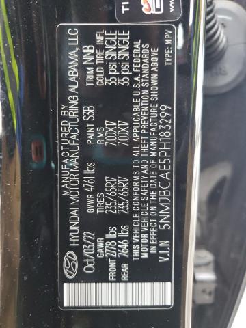 Photo 14 from auction – 2023 HYUNDAI TUCSON SEL with VIN 5NMJBCAE5PH183299