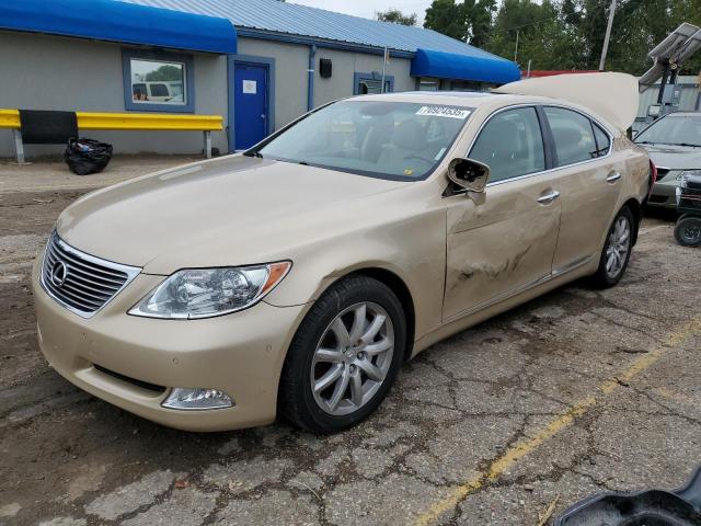 LEXUS LS 460 2008 with VIN JTHBL46F585070089 - Photo from auction