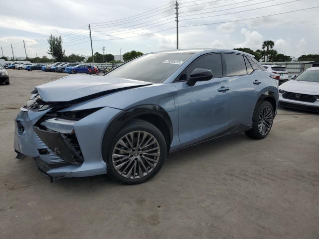 LEXUS RZ 450E 2023 with VIN JTJAAAABXPA008535 - Photo from auction