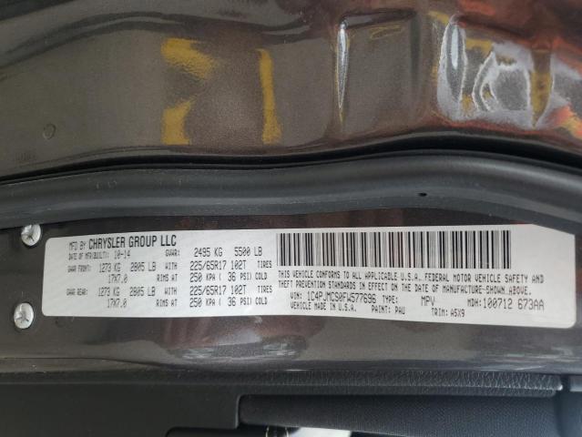 Photo 14 from auction – 2015 JEEP CHEROKEE LATITUDE with VIN 1C4PJMCS0FW577696