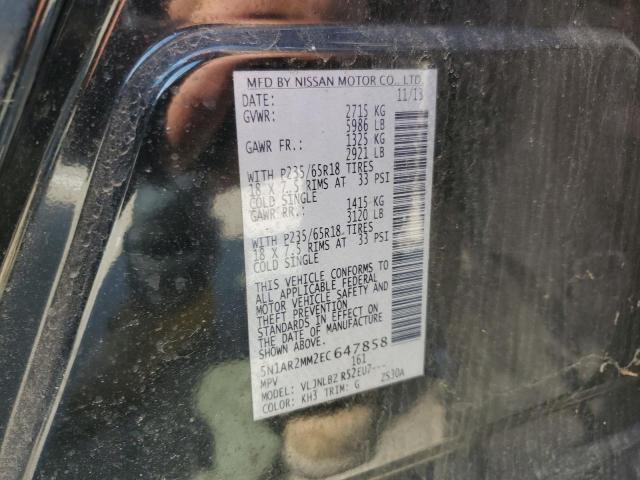 صورة رقم 14 من المزاد - 2014 NISSAN PATHFINDER مع VIN 5N1AR2MM2EC647858