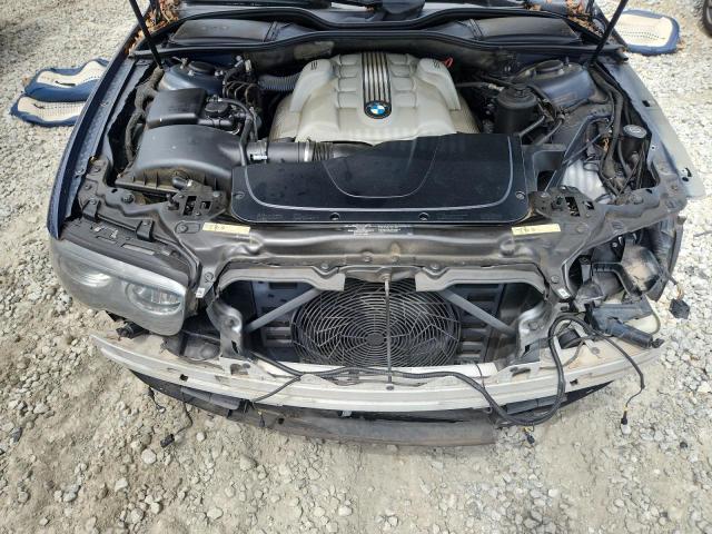 Photo 11 from auction – 2003 BMW 745 LI with VIN WBAGN63443DR14487