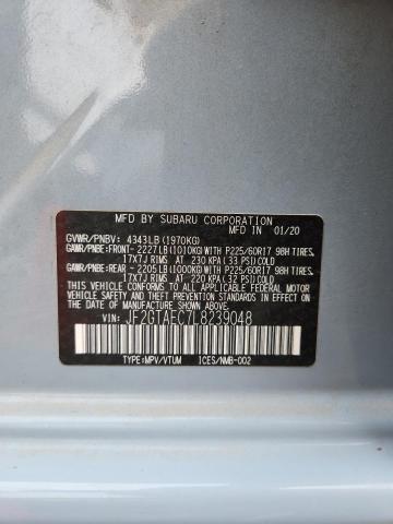 Photo 14 from auction – 2020 SUBARU CROSSTREK with VIN JF2GTAEC7L8239048