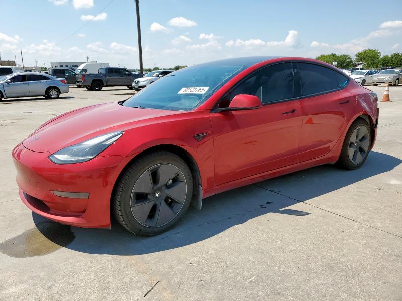 TESLA MODEL 3 2021 with VIN 5YJ3E1EAXMF964683 - Photo from auction