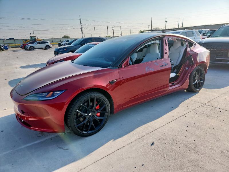 TESLA MODEL 3 2025 with VIN 5YJ3E1EA5SF932074 - Photo from auction