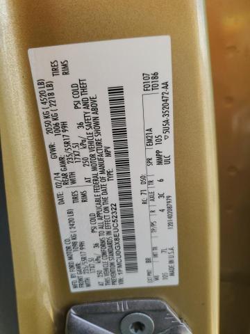Photo 14 from auction – 2014 FORD ESCAPE SE with VIN 1FMCU0GX8EUC52322