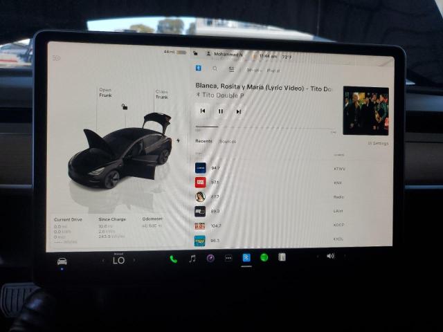 Photo 9 from auction – 2022 TESLA MODEL 3 with VIN 5YJ3E1EA1NF370906