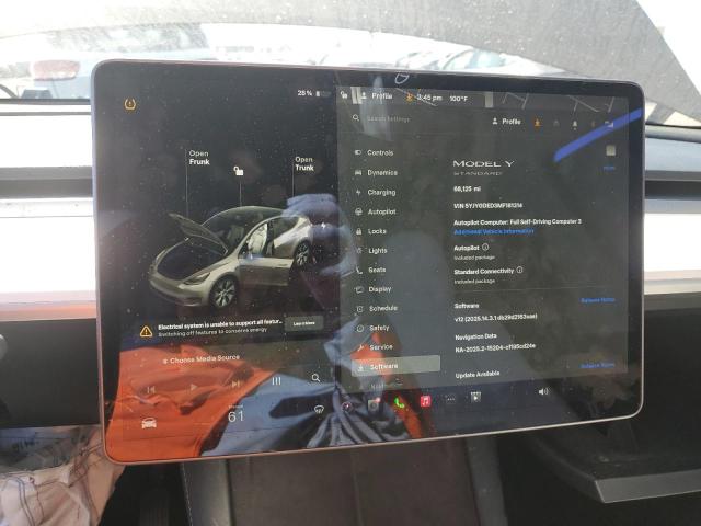 Photo 9 from auction – 2021 TESLA MODEL Y with VIN 5YJYGDED3MF181314