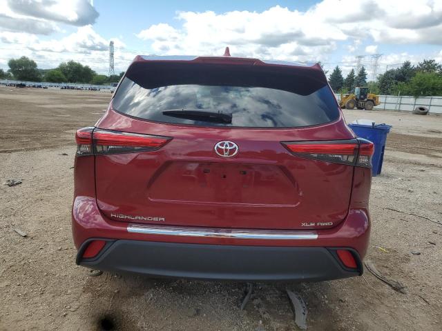 Photo 6 from auction – 2022 TOYOTA HIGHLANDER with VIN 5TDHZRBH9NS206843