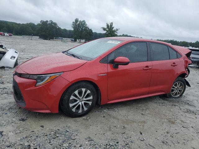 TOYOTA COROLLA LE 2021 with VIN JTDEAMDE6MJ032497 - Photo from auction