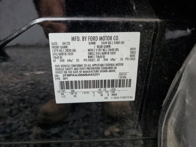 Photo 14 from auction – 2022 FORD EDGE SEL with VIN 2FMPK4J96NBA93251