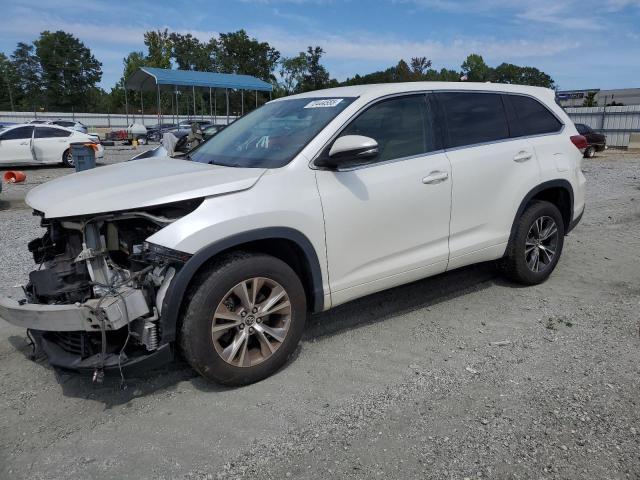 TOYOTA HIGHLANDER 2017 with VIN 5TDZZRFH1HS204474 - Photo from auction