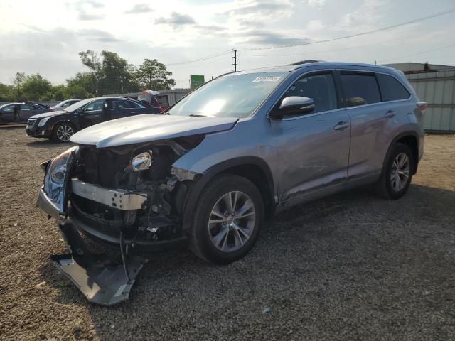 TOYOTA HIGHLANDER XLE 2014 with VIN 5TDJKRFH2ES036681 - Photo from auction