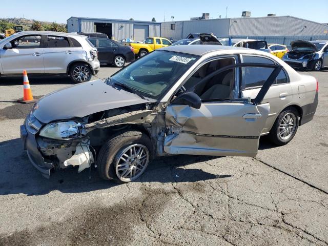 HONDA CIVIC LX 2005 with VIN 2HGES16555H550680 - Photo from auction